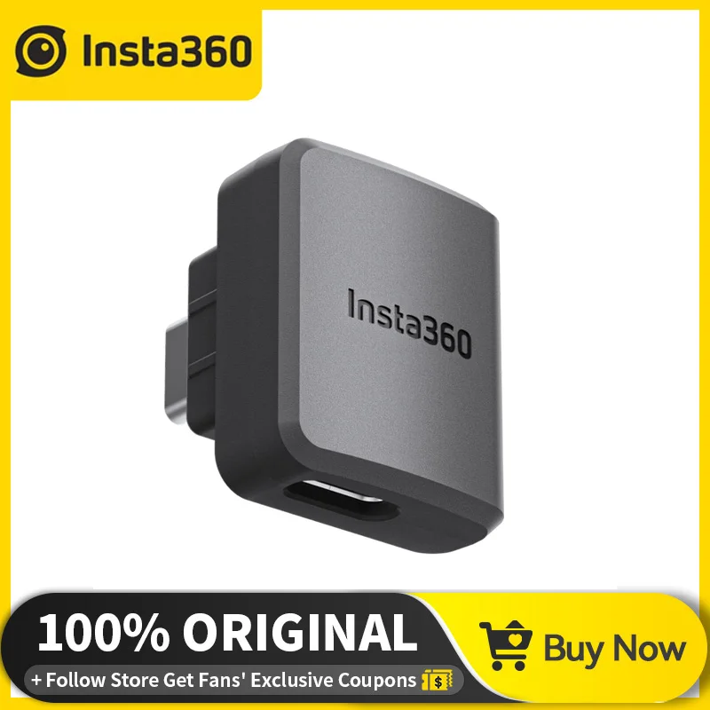 Аксессуары для экшн-камеры Insta 360 ONE RS Mic Adapter (горизонтальная версия) |