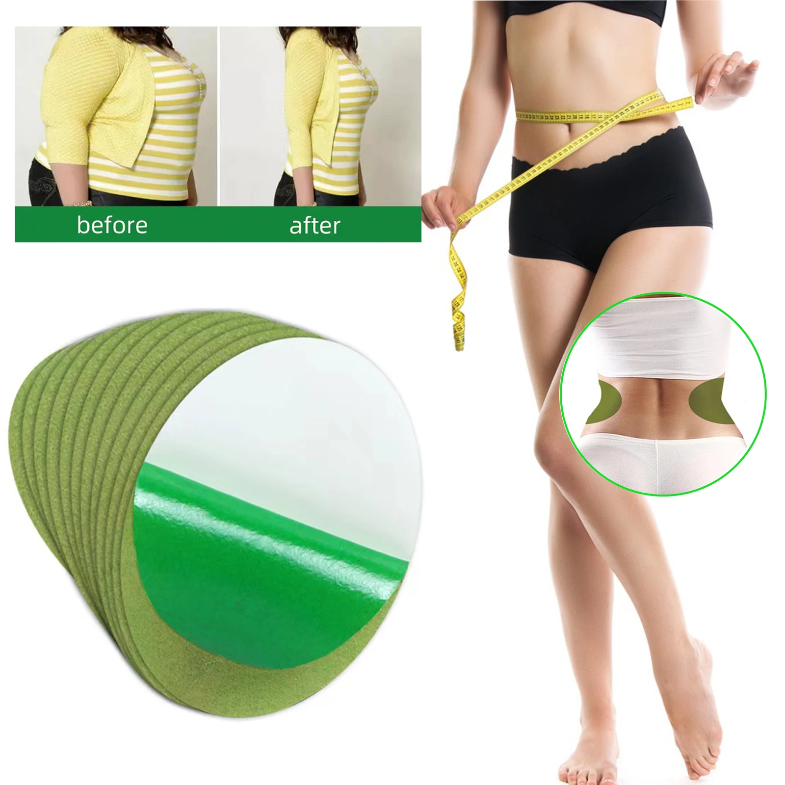 

12 шт. = 1 пакет, пластырь для похудения