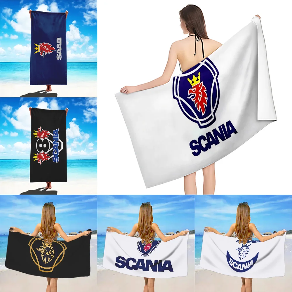 Пляжное полотенце из микрофибры без песка быстросохнущее мягкое устойчивое к