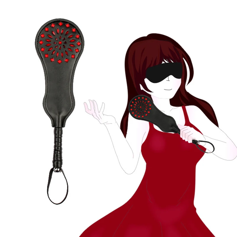 Кнут для верховой езды 32 см с цветочным узором