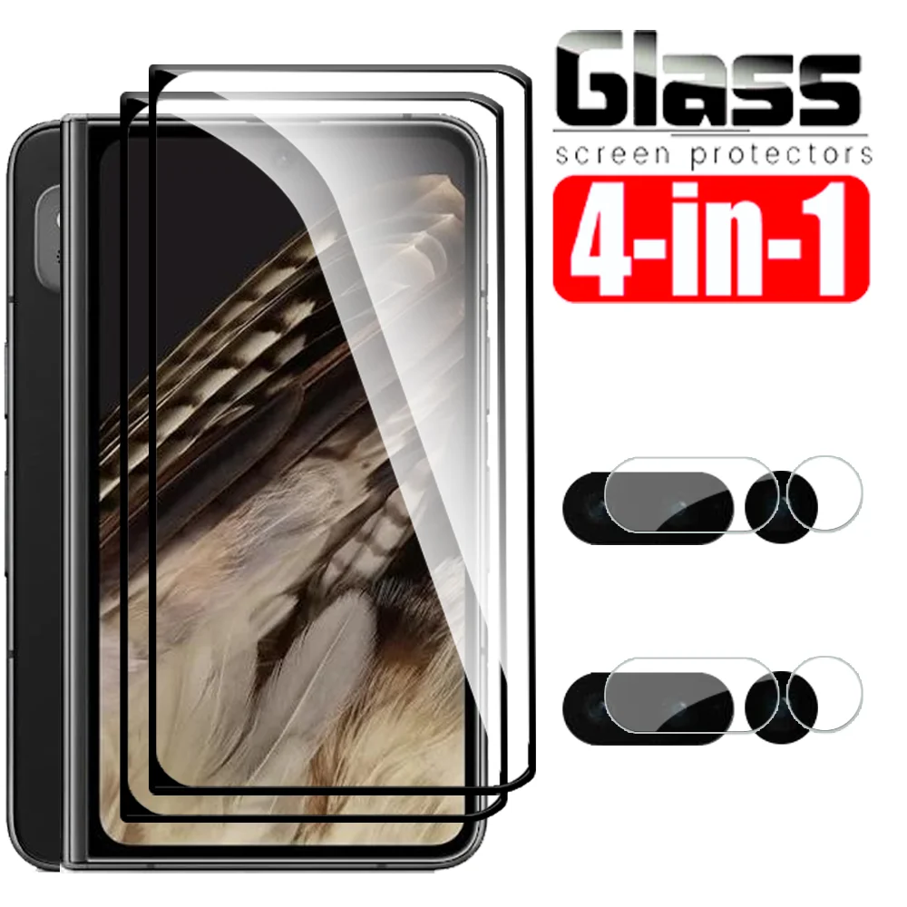 

4To2 Camera Protective Glass For Google Pixel Fold 5G 5.8inch Tempered Glass Googe PixelFold 2023 G9FPL G0B96 Screen Protectors