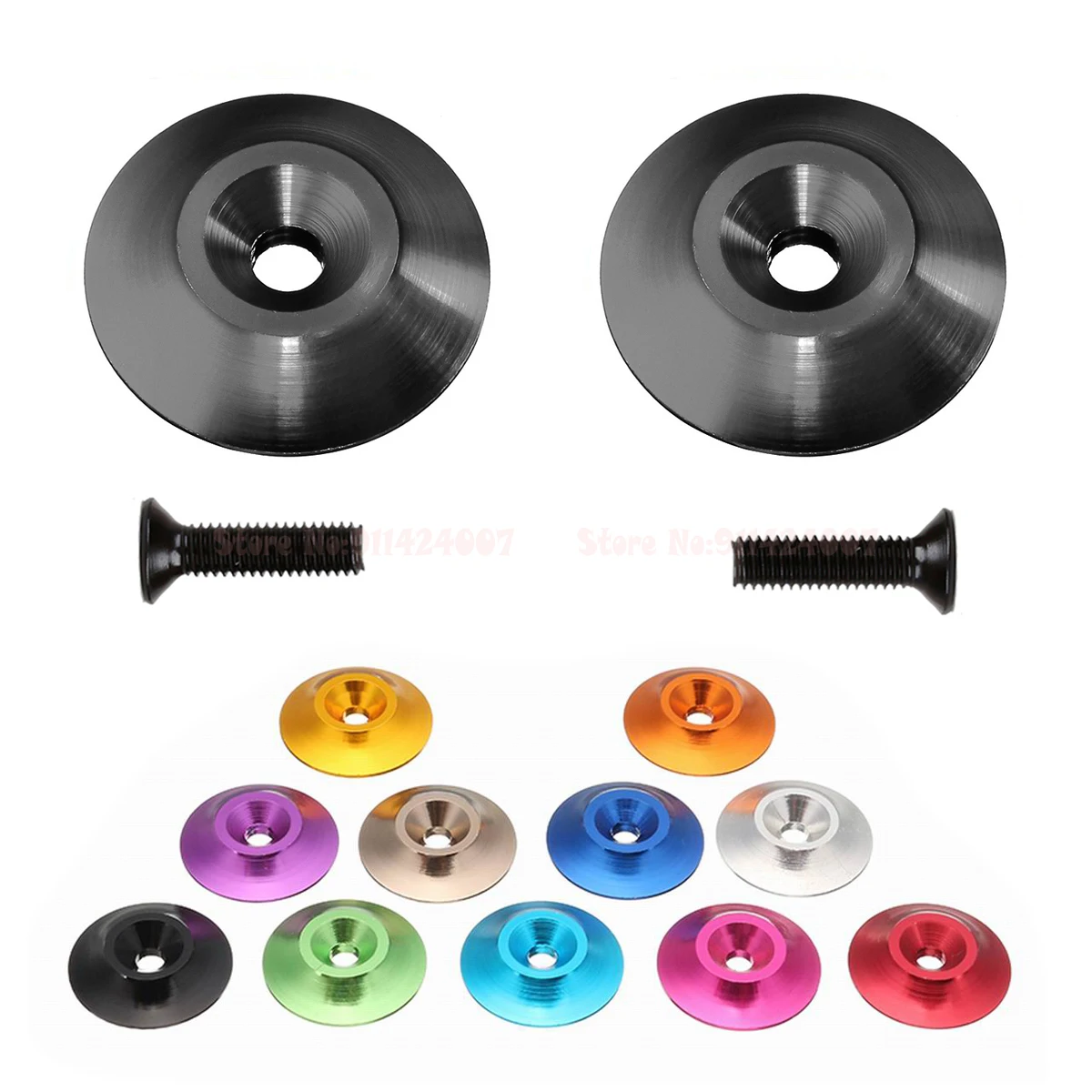 2 шт., металлические гайки M3 для внедорожников 1/8-1/10