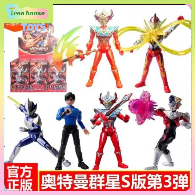Новинка: Серия Blokees Ultraman Heroes S, том 3, сборная фигурка Blazing Brave Taiga |   Детская развивающая сборная игрушка (art.: 3920dbb136708) - 3920dbb136708