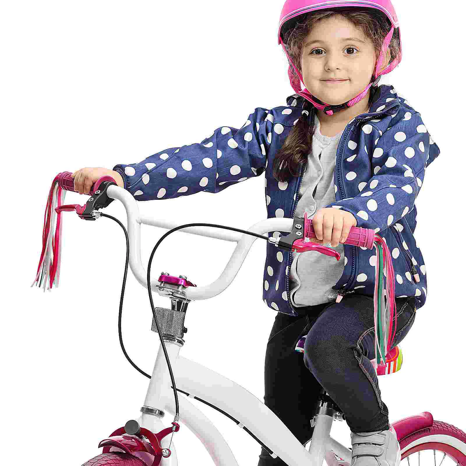 Лента для детей розовые ленты скутера с кисточками руль Bicicletas Para Adultos велосипедов