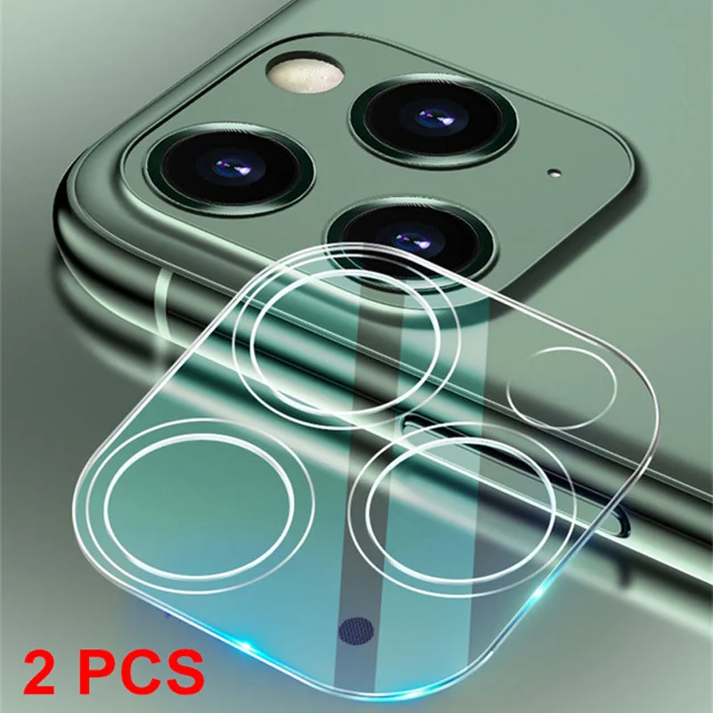 

Объектив задней камеры для iPhone 11 Pro Max HD, прозрачное закаленное стекло для iPhone XS, Max, XR, 7, 8 PLUS, 6, пленка для камеры, 2 шт.