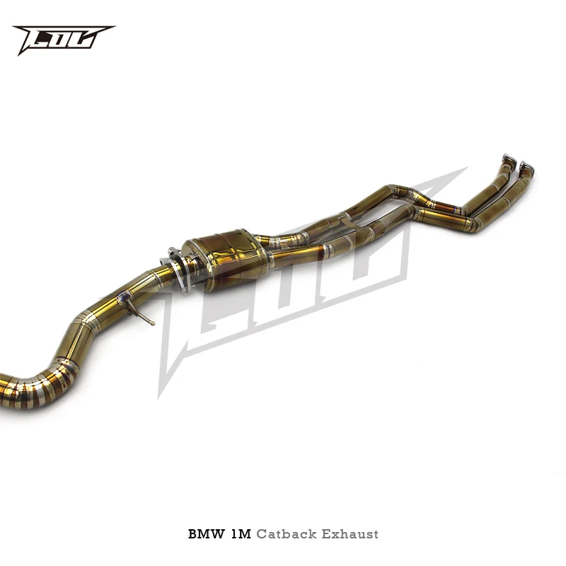 Catback выхлопная система для BMW 1M N54 3.0T 2011 гоночный автомобиль Выхлопная