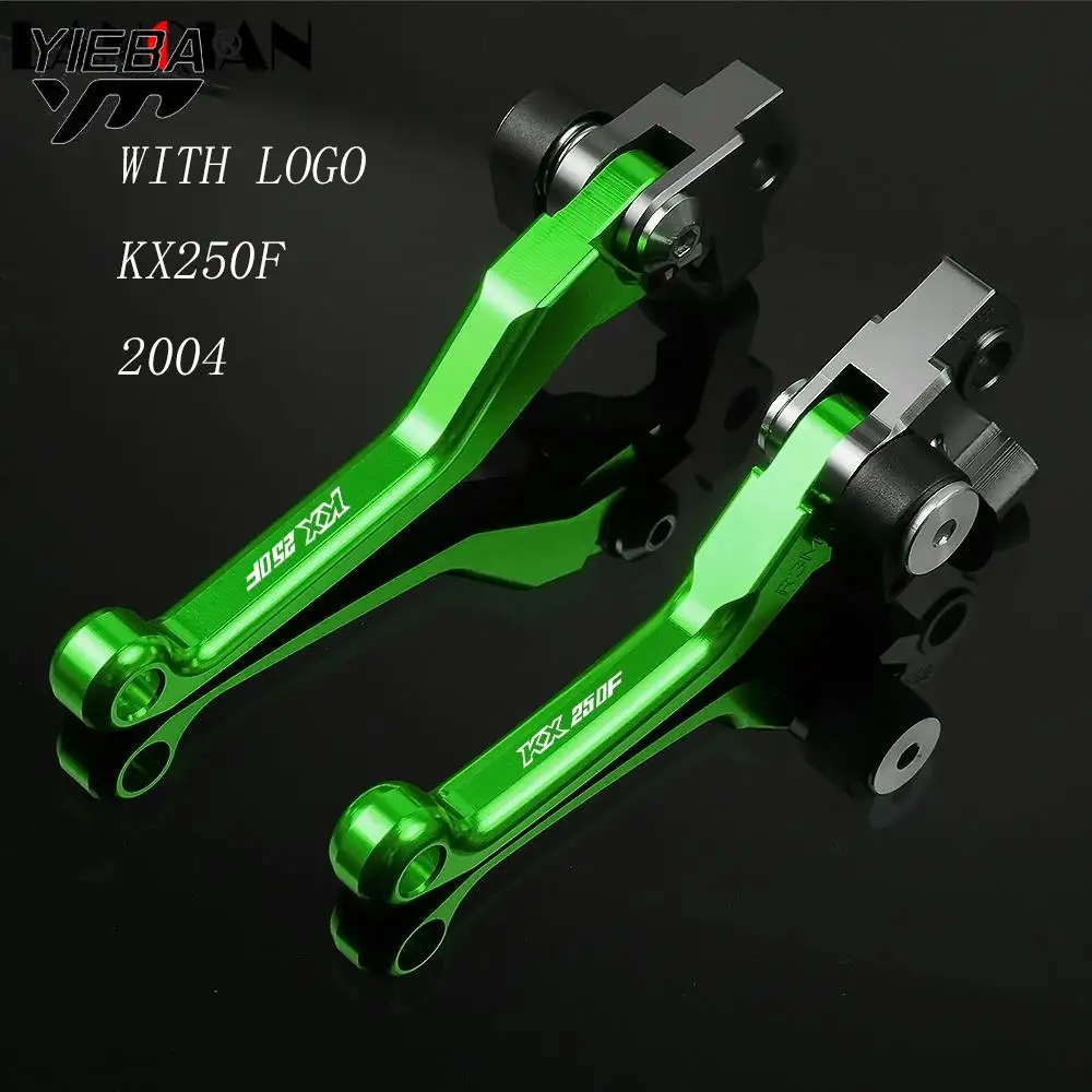 

CNC Aluminum Dirt Bike Motocross Pit Bike Pitbike Brake Clutch Levers For KAWASAKI KX250F KX 250F KX 250 F 2004 Accessories