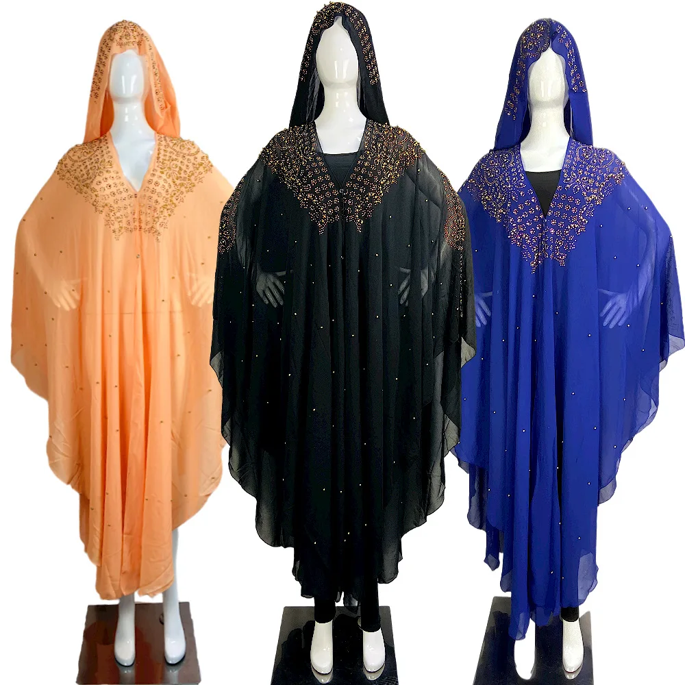 

African Dresses for Women Autumn African Women Plus Size V-neck Polyester Long Dress Maxi Dress African Clothes Women