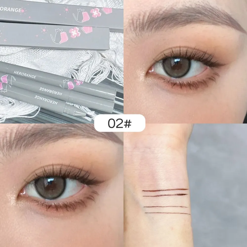 Карандаш-подводка Herorange С Двойным Кончиком Водостойкая Сверхтонкая Для Нижних