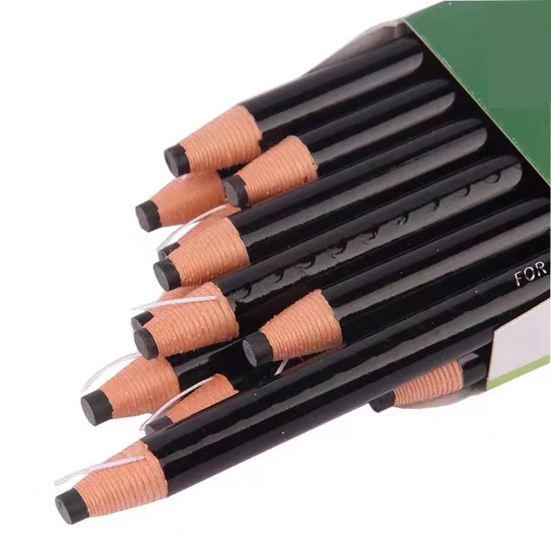 Colored Pencil Dermatograph K7600 Oil-based Paper Wrapped For Tattoo Eyebrow Marker Paint Pencil