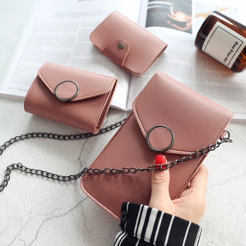

Soft Leather Women's Bag Wallets Touch Screen Cell Phone Purse Bags of Women Strap Handbag Female Crossbody Shoulder Bag