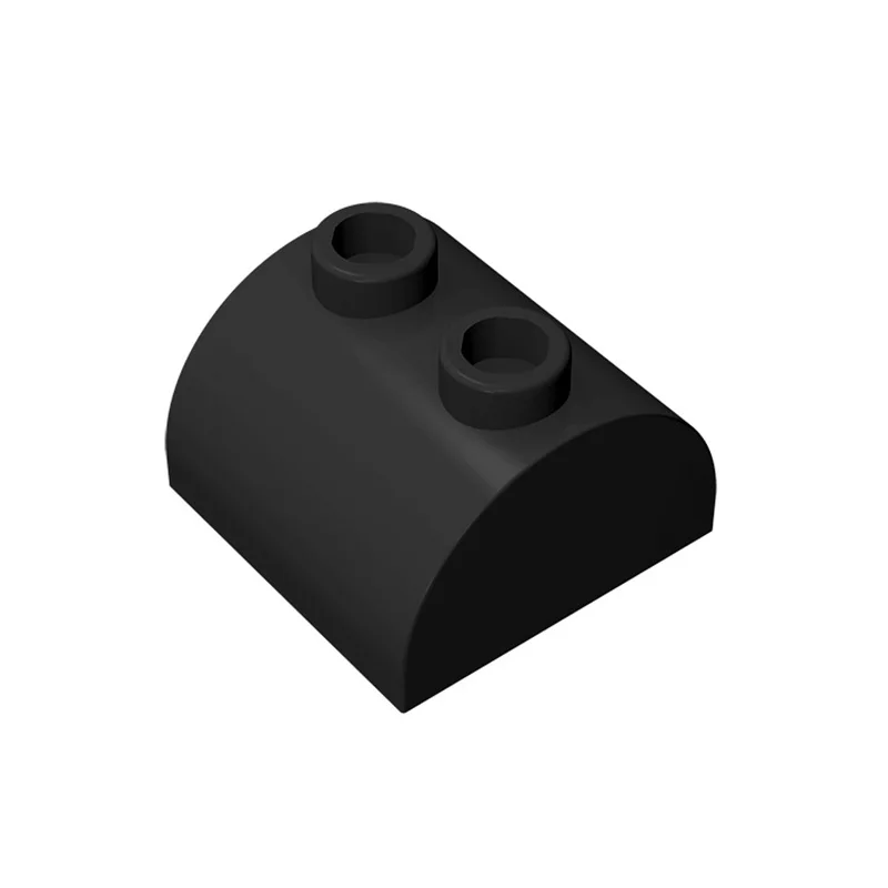 Конструктор MOC изогнутый 2x2x1 с 2 шпильками | Игрушки и хобби