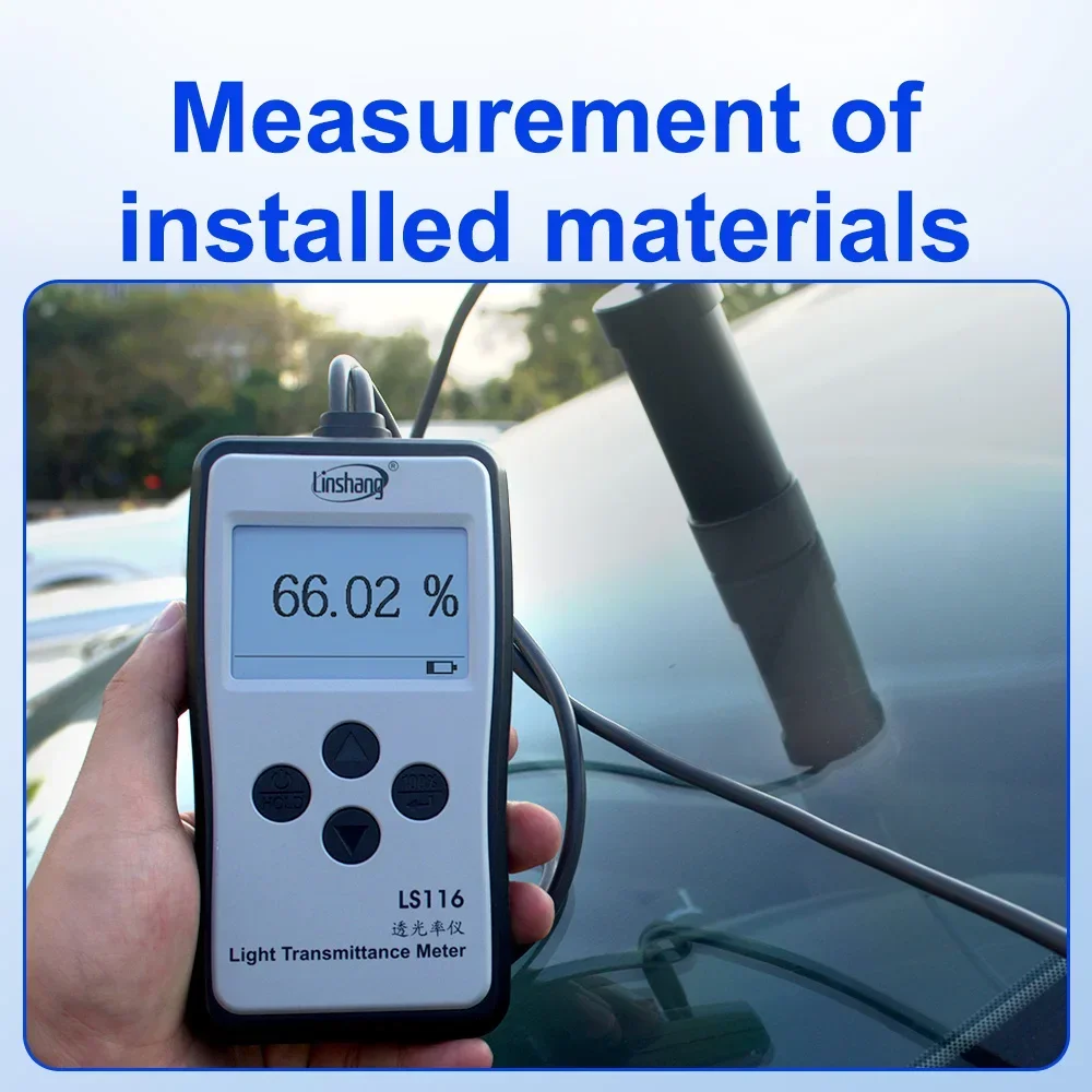 Видимый светильник измеритель коэффициента пропускания поликарбонат