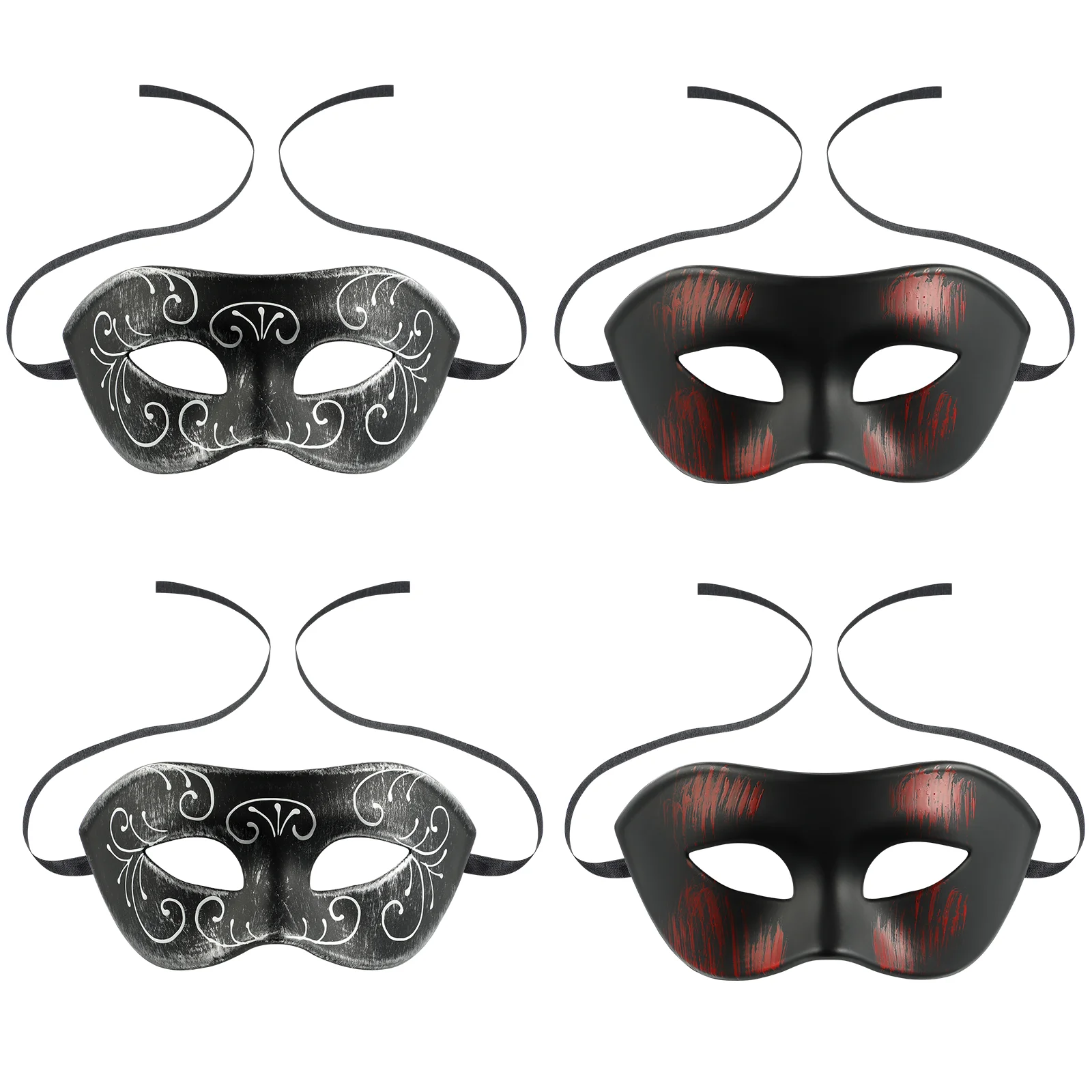 

Dance Mask Venetian Half Cosplay Style Carnival Halloween Masquerade Face Vintage Clothes Men