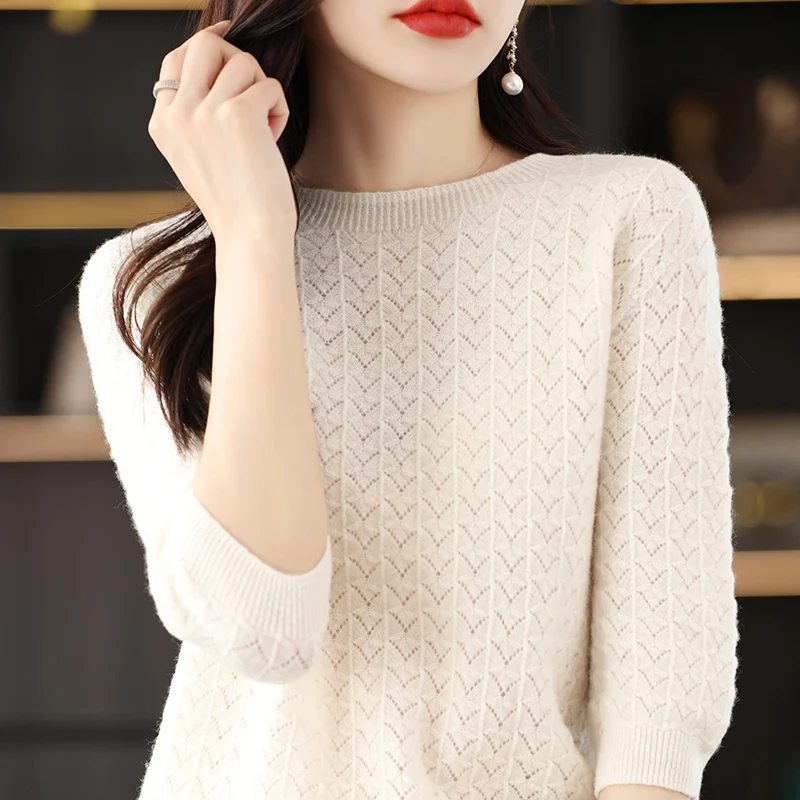 Тонкий Пуловер Женский Купить