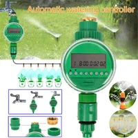 digital watering clock lcd automatic water timer garden irrigation water timer ball valve automatic electronic watering timer
