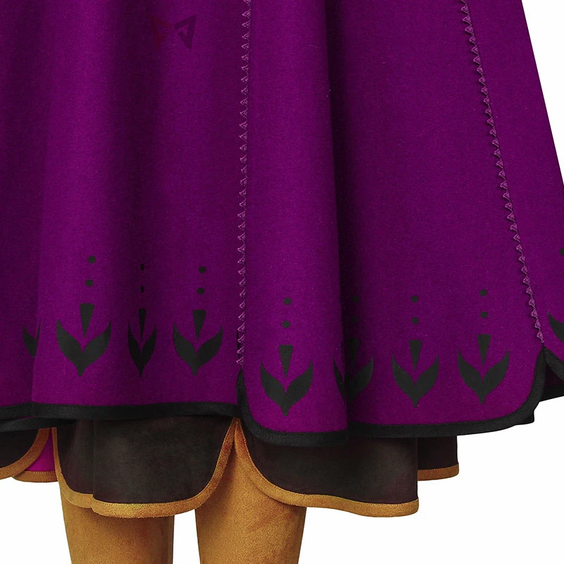 Новый костюм для косплея ледяной Снежной Королевы 2 Анны полный комплект костюмы