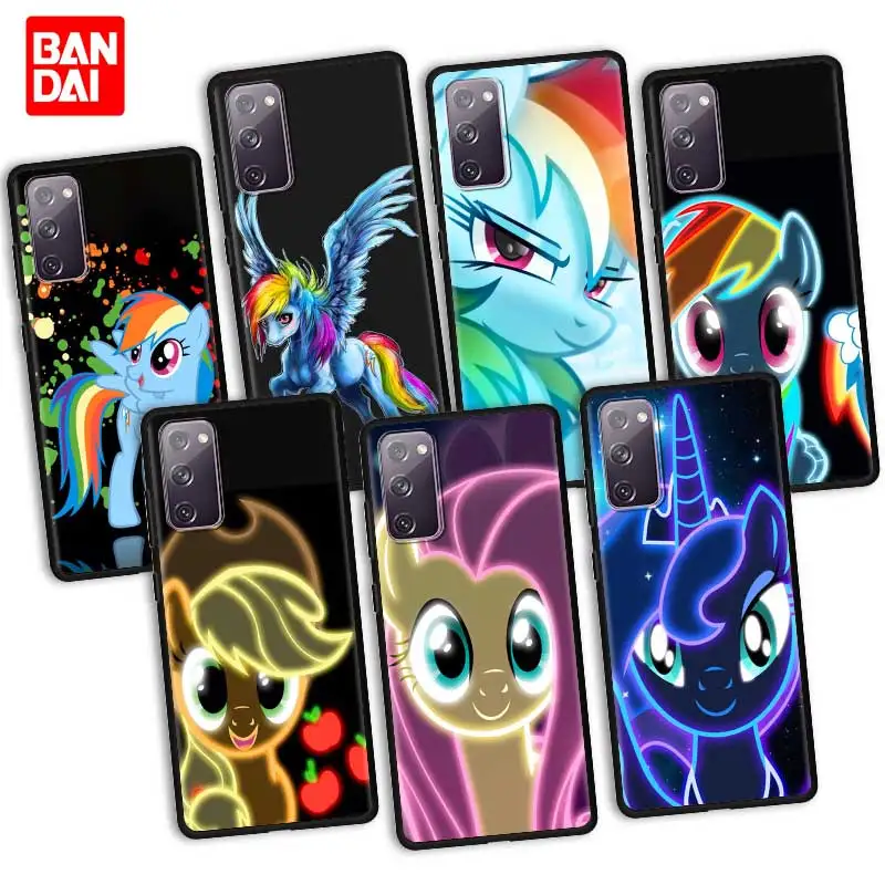

Cover Case for Samsung Galaxy S20 FE S21 S10 S9 Plus Ultra 5G S20fe S21fe S20ultra Bag Capa Cute My Little Pony Rainbow Dash