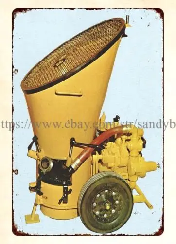 Металлические дорожные знаки True Gun-All Cyclone Shotcrete брошюра для майнинга