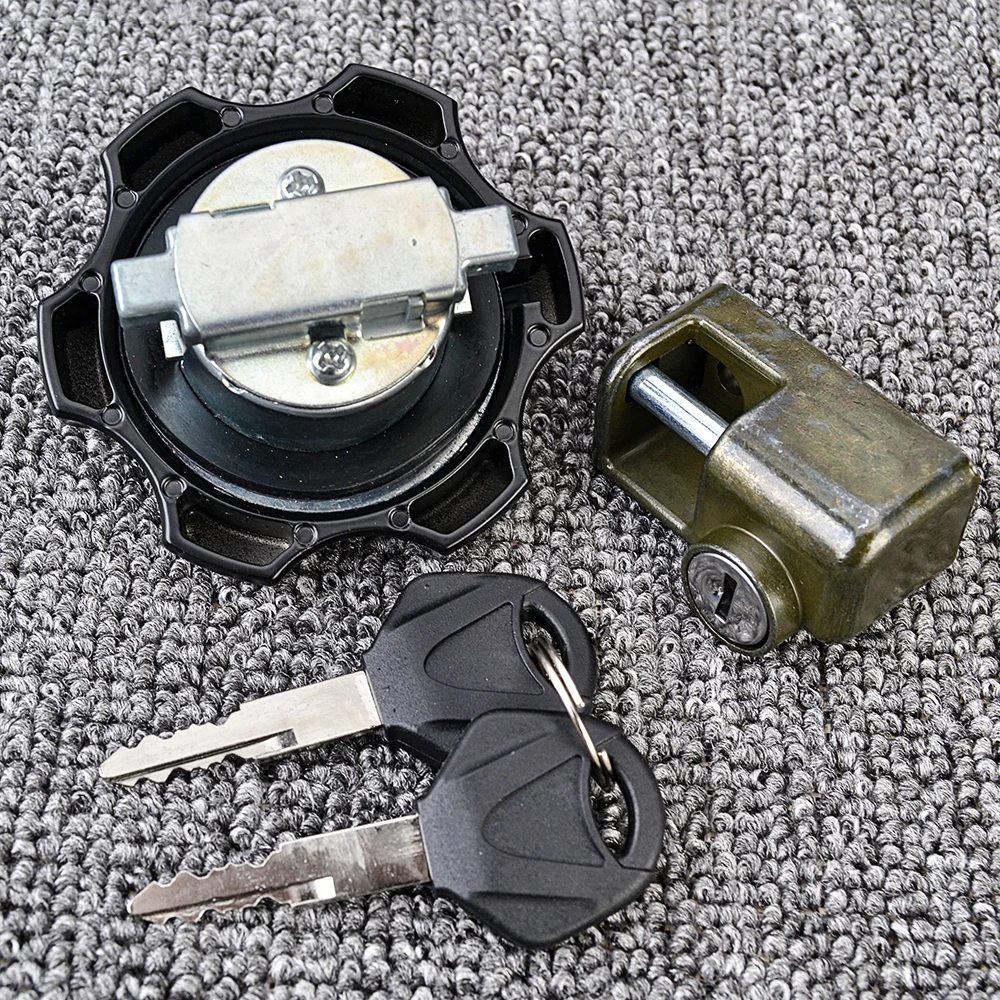 Для Suzuki DR650 DR650SE 1996-2022 Выключатель зажигания Крышка топливного бака Ключ замка