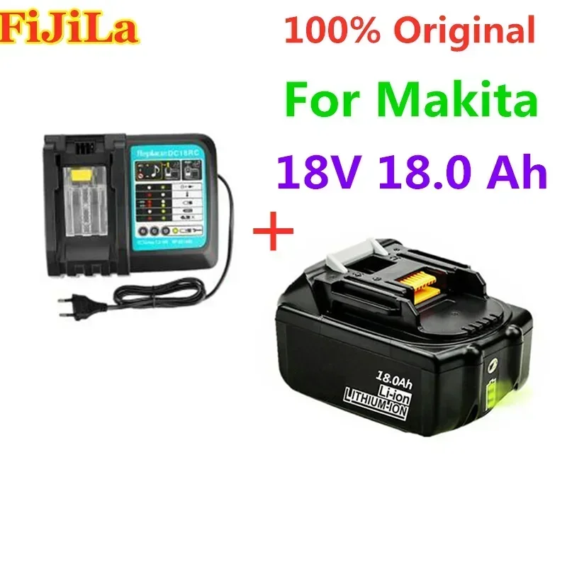 Литий-ионный аккумулятор 18 в А 000 мАч для зарядки MAKITA BL1880 BL1860 BL1830 + 3