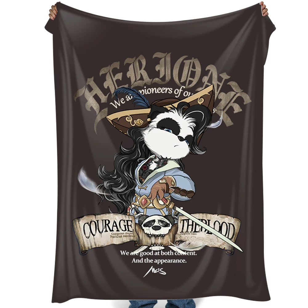 Детские модные брендовые рождественские фланелевые одеяла 2024 для подарков и