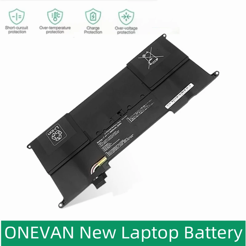 Новинка аккумулятор onwan C23-UX21 для ASUS Zenbook UX21 ультрабук UX21A UX21E-DH52 UX21EKX004X UX21EKX128 7 4 В 4800