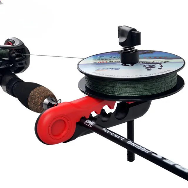 Portable Fishing Line Spool Winder Fishing Gear Baitcasting Fishing  Spinning Reel Spooler Fishing Tackle Wire Changer Equipment - AliExpress