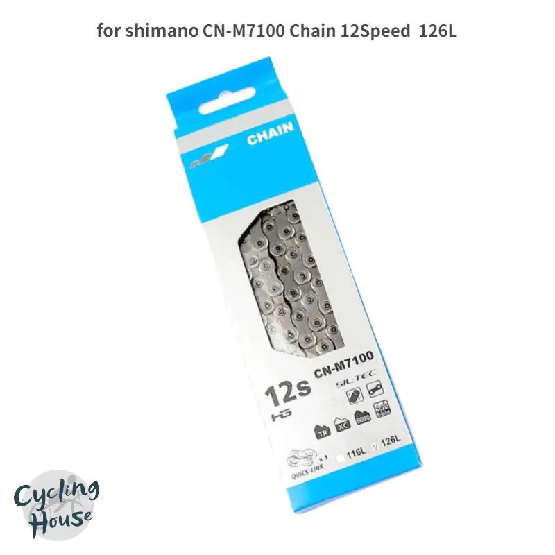 

Для Shimano Deore Slx 12-скоростная цепь Cn с быстрым звеньем M7100 цепь горный велосипед 126l коробка