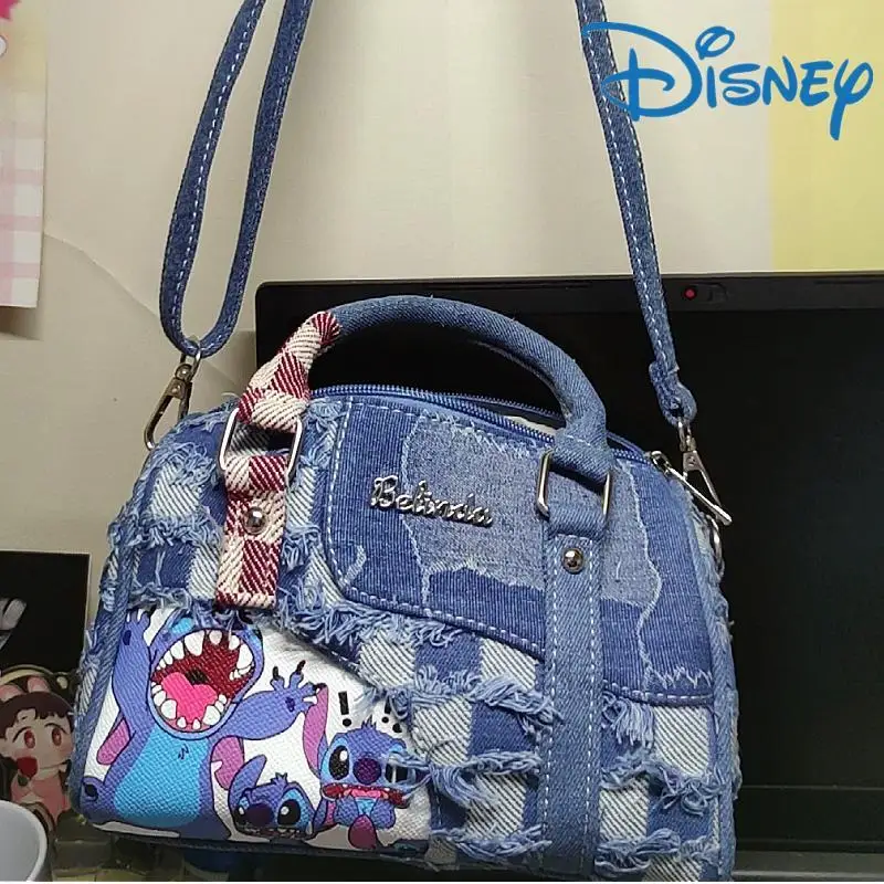 

Original Stitch Disney Women'S Shoulder Bag For Girl Handbag Cartoon High Quality Cross Bag Fashion Birthday Gift For Girlfriend