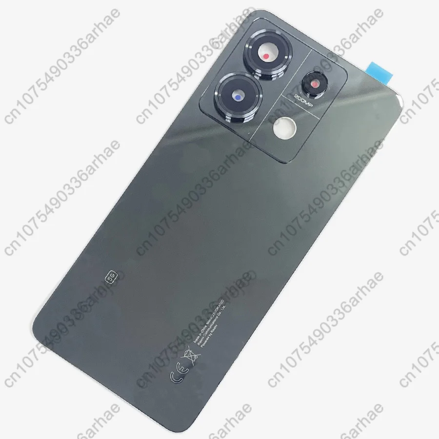Фото Задняя стеклянная крышка Note 13Pro для Xiaomi Redmi Note 13 Pro 5G, задняя крышка батарейного отсека, сменная задняя дверь, панель корпуса, крышка батарейного отсека №2