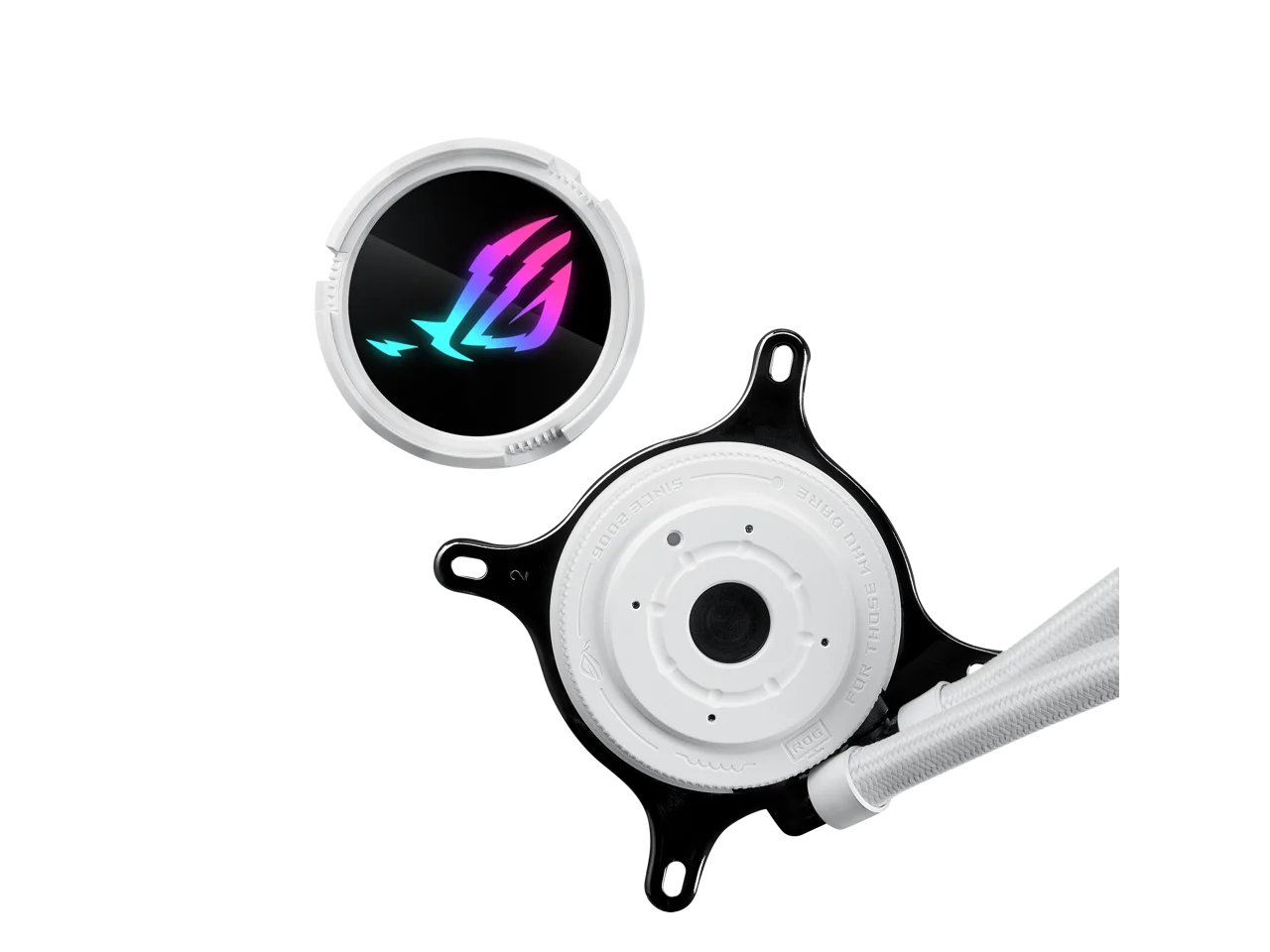 Универсальный кулер для процессора ROG Strix LC III 360 ARGB White Edition с 360° °