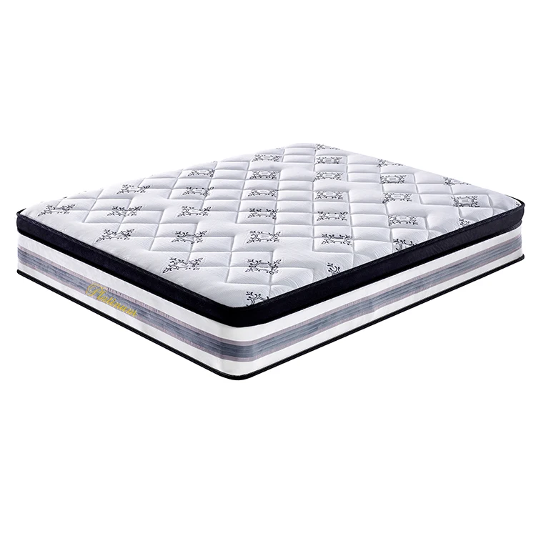 

High quality 15 inch memory foam and spring hybrid mattress for bedroom