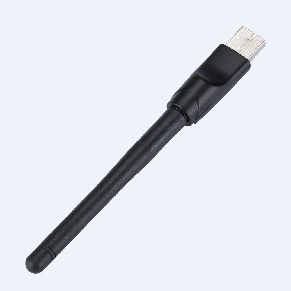 Фото Wi-Fi ключ 150 Мбит/с MT7601 Сетевая карта MT7601/8188 USB 150 Мбит/с USB Wi-Fi адаптер Антенна Свободно вращающаяся для компьютера/телефона №3