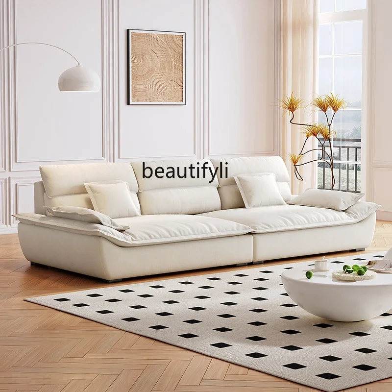 Французский кремовый ветер очень широкий сидячий глубокий диван galleon для