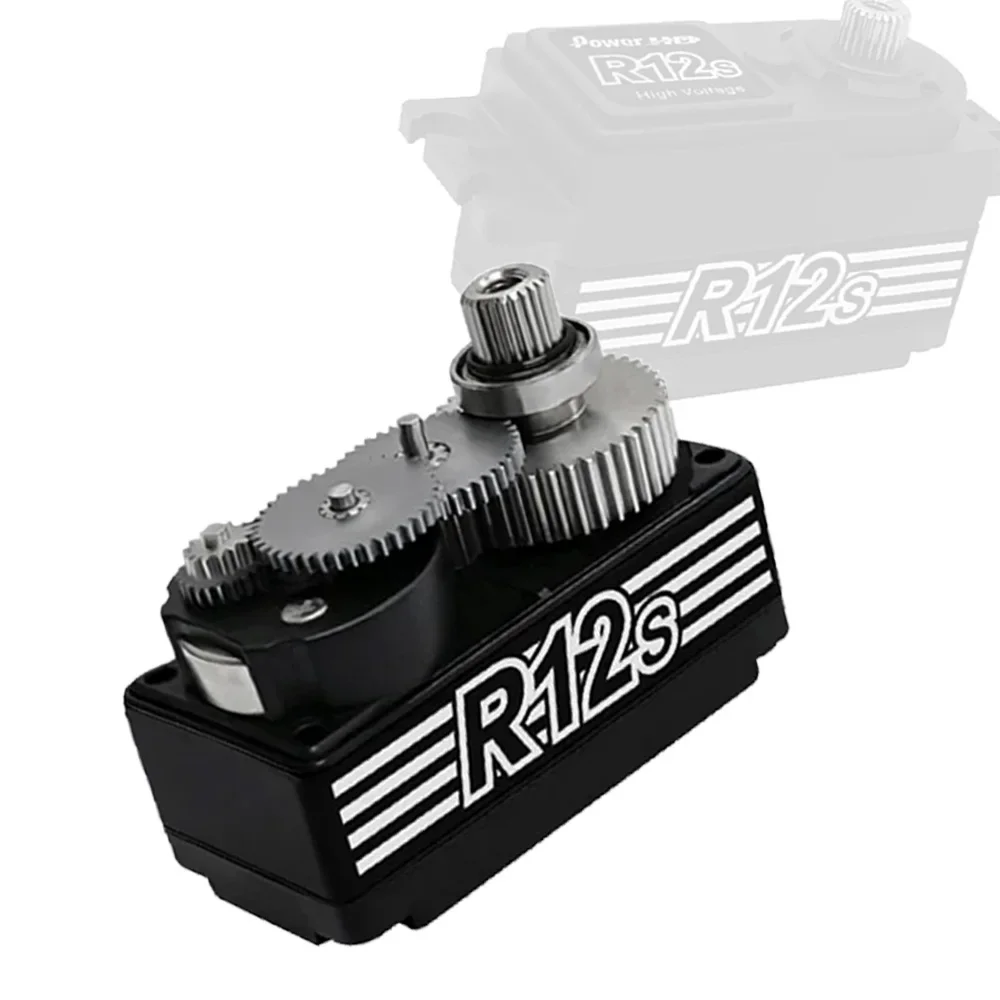 Power HD R12 R12S 12 кг высокоточный бесщеточный сервопривод Matel Gear 6 0 ~ 8 4 В для