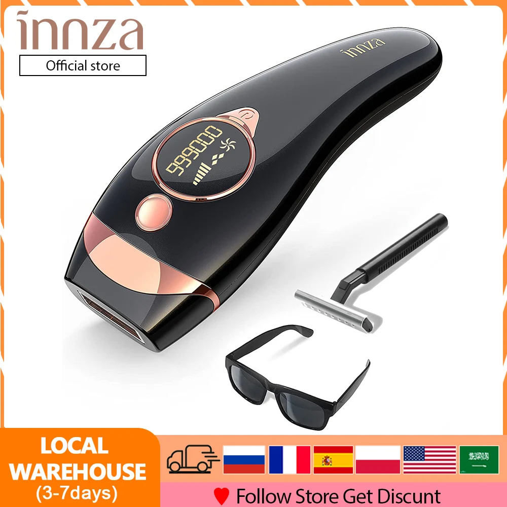 Innza T20 999000 Flashes Laser Epilator Laser Hot Sell Permanent IPL Photoepilator Hair Removal Painless Electric Epilator Machi