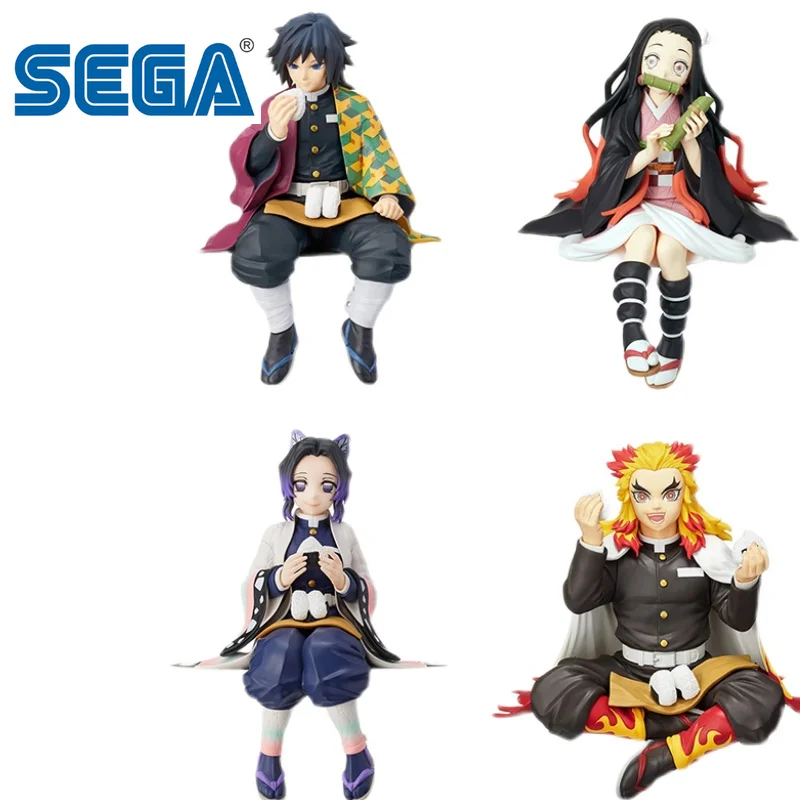 

SEGA Original Noodles Stopper Figure Demon Slayer Kamado Nezuko Kochou Shinobu Anime Figure Toys for Boys Girls Kids Gifts