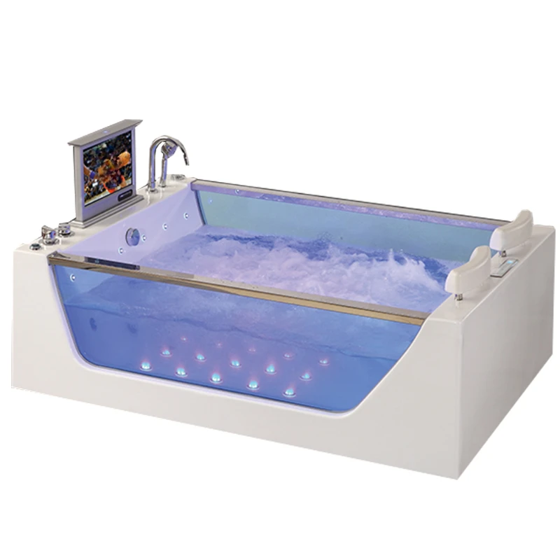

whirlpool bathtub rectangle bath suppliers 2 person waterfall tub with tv