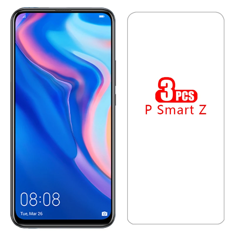 Чехол для huawei p smart z, защита экрана, закаленное стекло на psmart psmartz smar smat coque huawey huwei hawei huawi