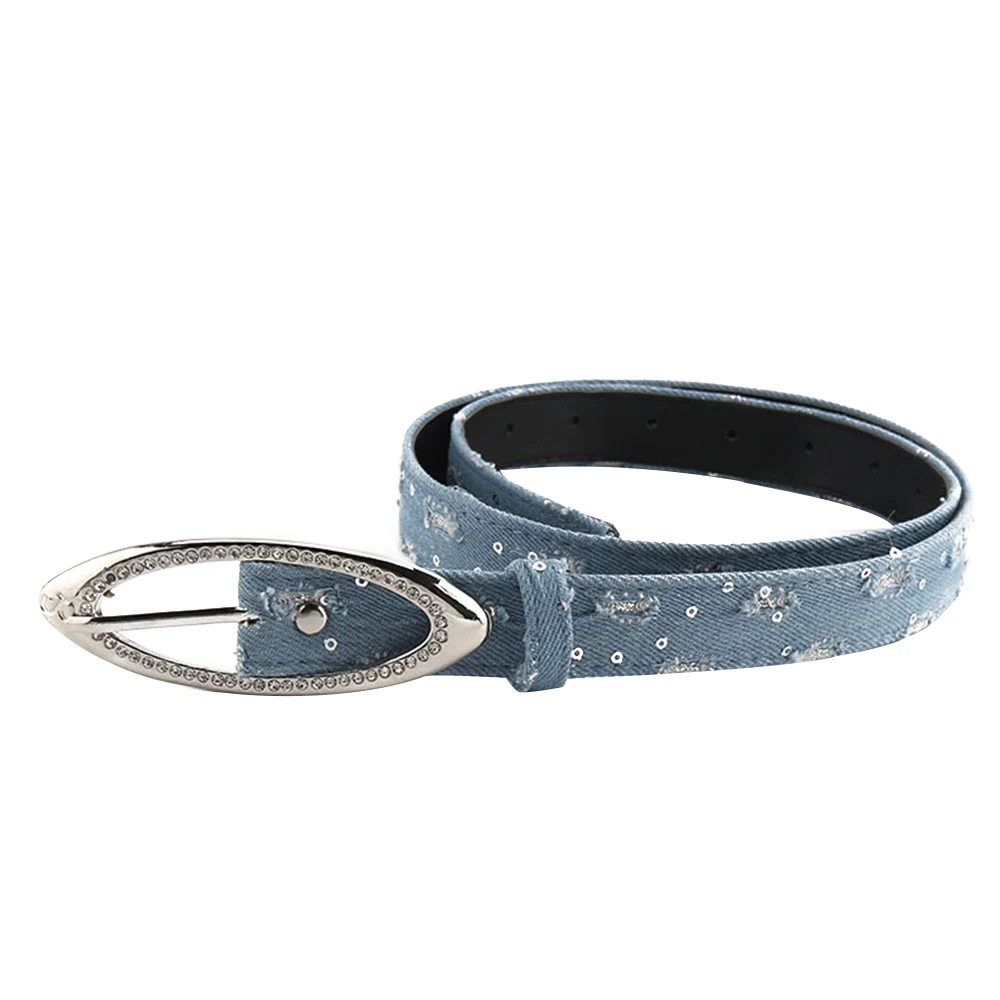 

Korean Fashion Simple Thin Belts Ladies Leather Belt Alloy Pin Rhinestone Buckle Retro Jeans Belt Girdle Women High Quality Y2k