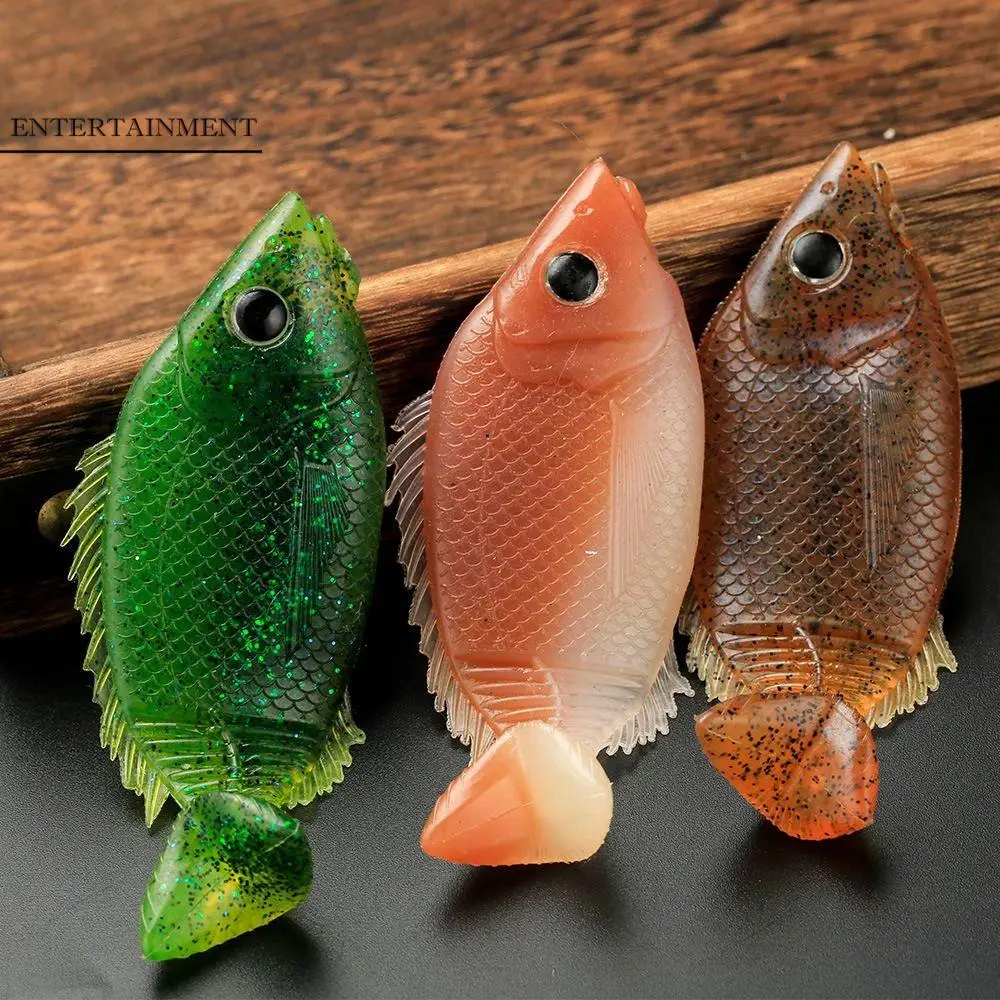 

1PC Soft Fishing Lures 120mm 26g Fishing Bait Plastic Multicolor Silicone Swimbait For Fish Tools Tackle Artificial Wobbler Set