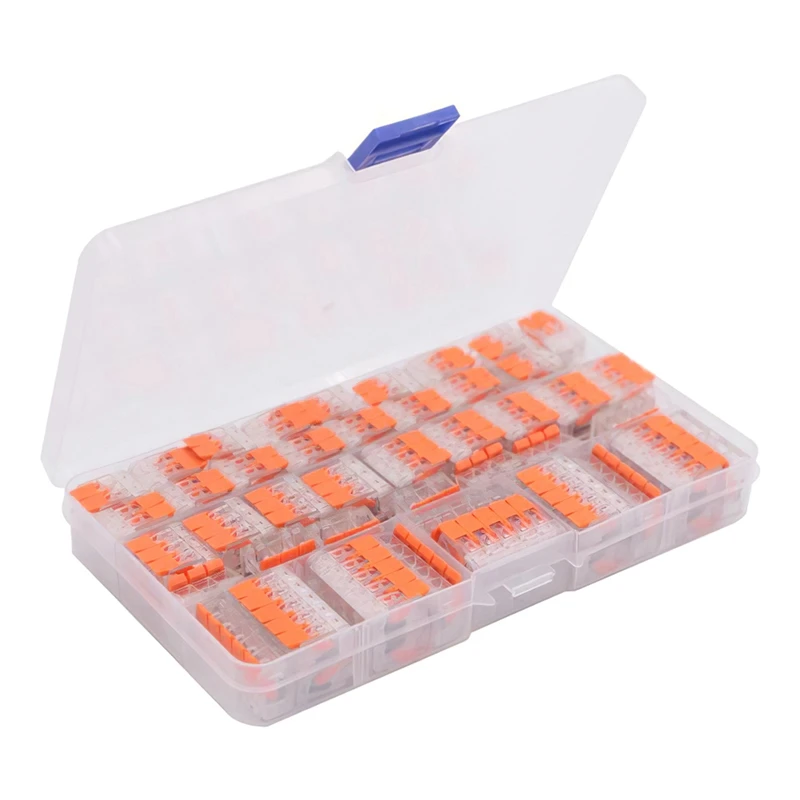 

75Pcs Wire Connector Home Improvement Lamp Terminal Fast Connector