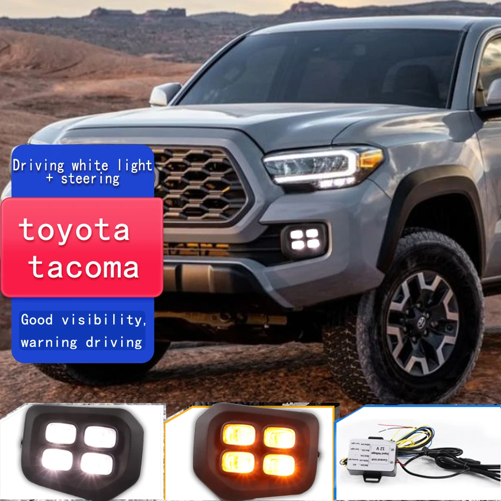 Автомобильные аксессуары для Toyota Tacoma 2016-2019 2020 2021 2022 передние противотуманные