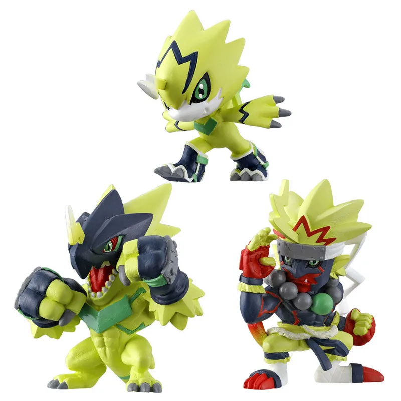 

Bandai Digimon Adventure Pulsemon Bulkmon Boutmon IMPULSE CITY SET 3 PVC Anime Figure Action Model Figurals Brinquedos Toys