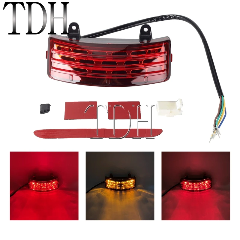 

Мотоциклетная фонарь для заднего крыла, тормозной сигнал поворота для Harley Touring Street Glide Road Glide FLHX FLTRX 96-13