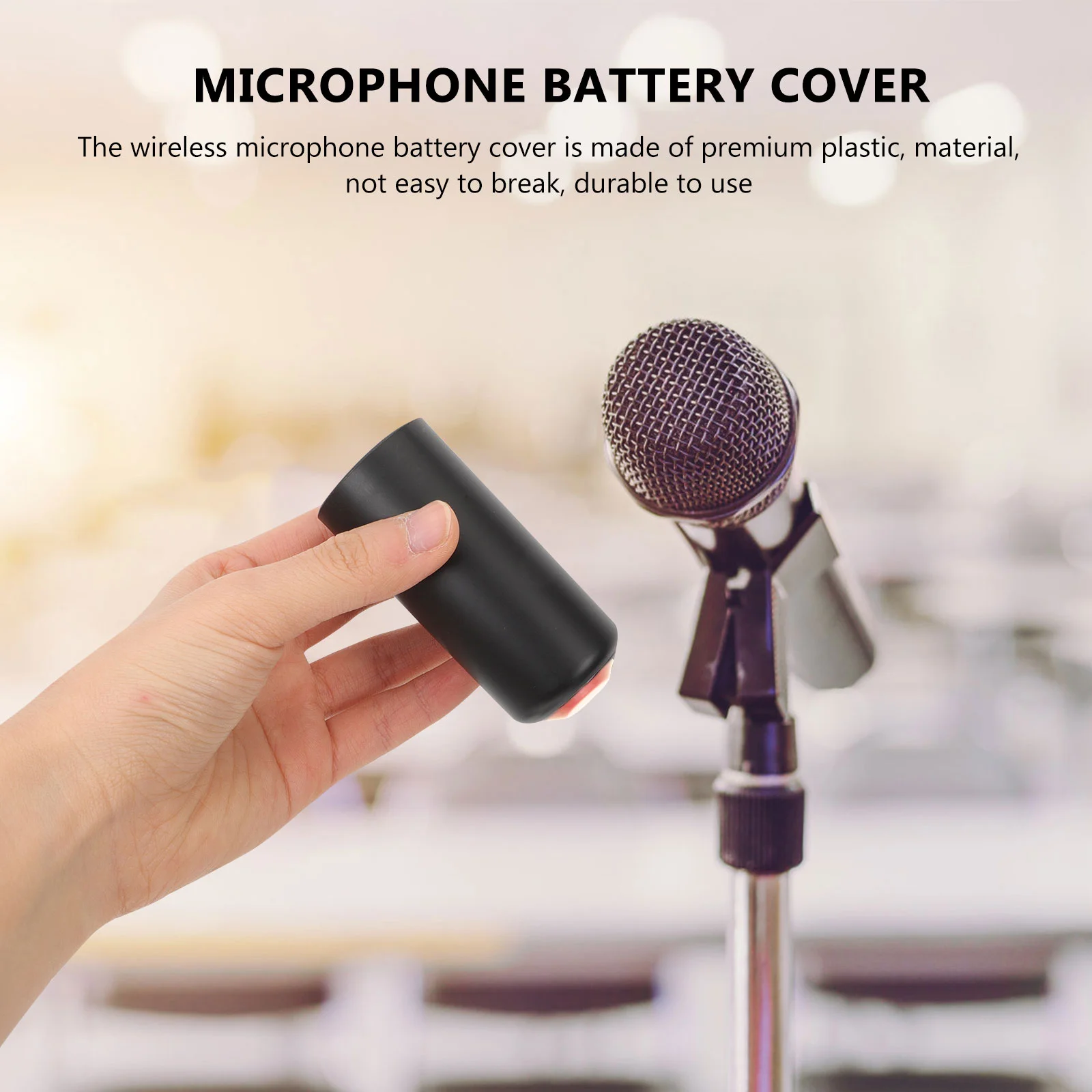 Сменные колпачки для микрофона Крышка Беспроводные пластиковые винтовые