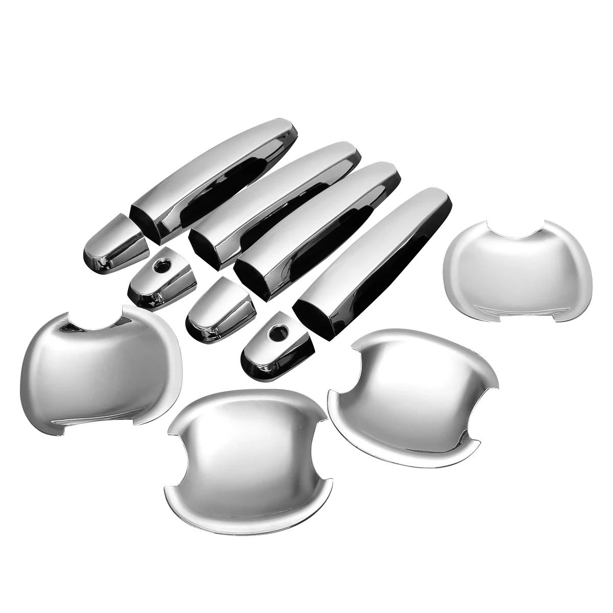 12X крышка дверной ручки из АБС-пластика хромированная накладка для TOYOTA Corolla 03-13