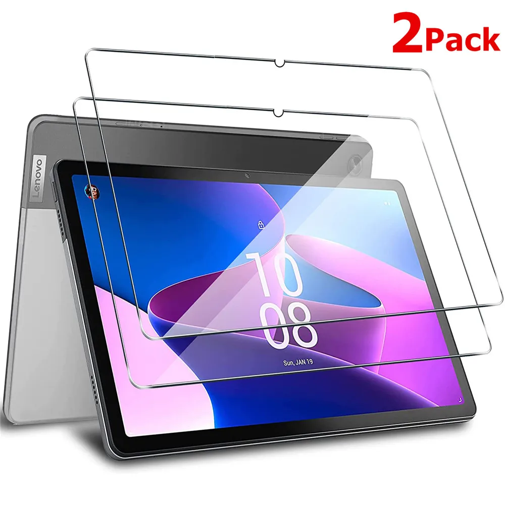 

2Pack Tempered Glass Protector for Lenovo Tab M10 Plus 2022 TB-125F/128F Screen Protectors for Lenovo M10 Plus 3rd Gen 10.6 Inch