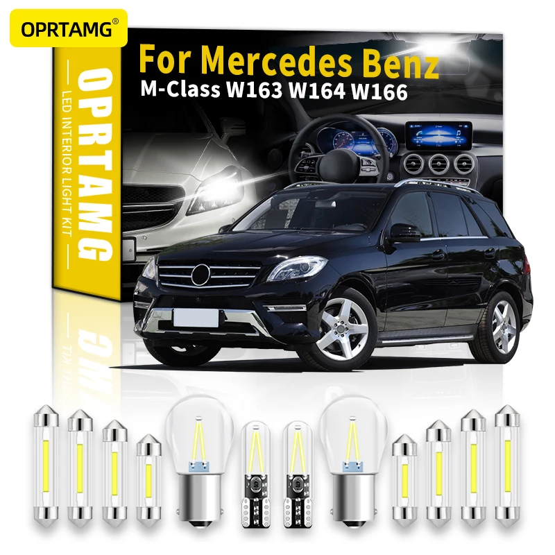 

Внутреннее освещение для Mercedes Benz M-Class W163 W164 W166 1998 1999 2004-2022